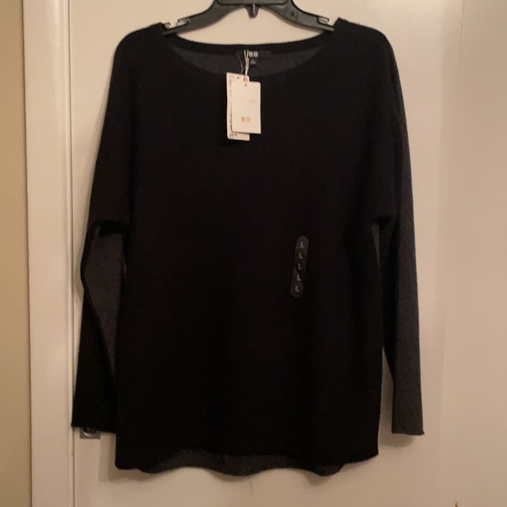 Uniqlo 100% cashmere dolman sweater
